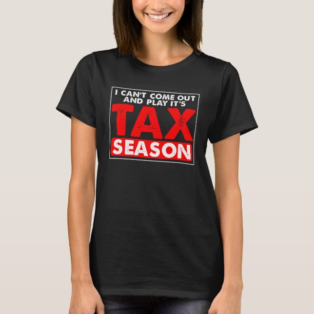 CPA Accountant Gag T Shirt (Framsida)
