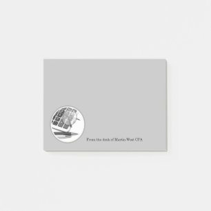 CPA Accountant Themme Post-it Block