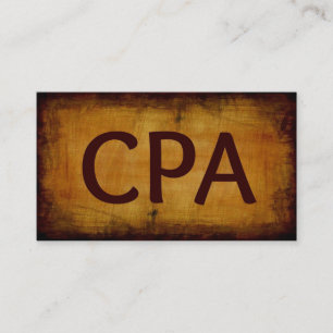 CPA-Affärskort Visitkort