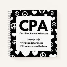CPA Auktoriserad Peace Advocate - bärbar dator