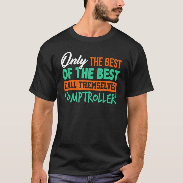 Cpa Bookkeeper-styrenhet för konstruktorrevisor T Shirt (Framsida)