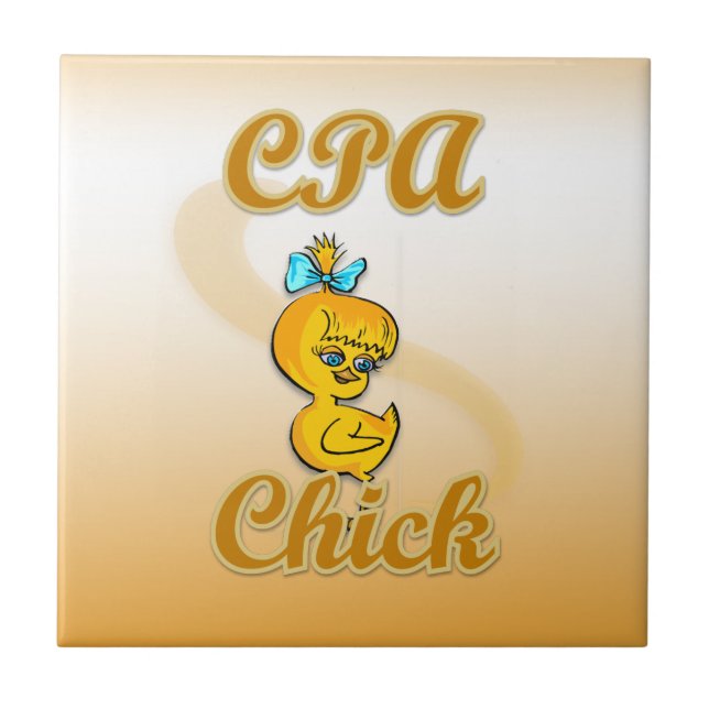 CPA-chick Kakelplatta (Framsidan)