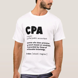 CPA-definition - Räkenskapsförare - Lättgåva T Shirt