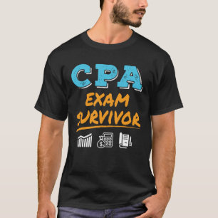 CPA Exam Survivor T Shirt
