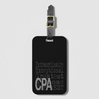 CPA Extraordinaire Luggage Tag Bagagebricka