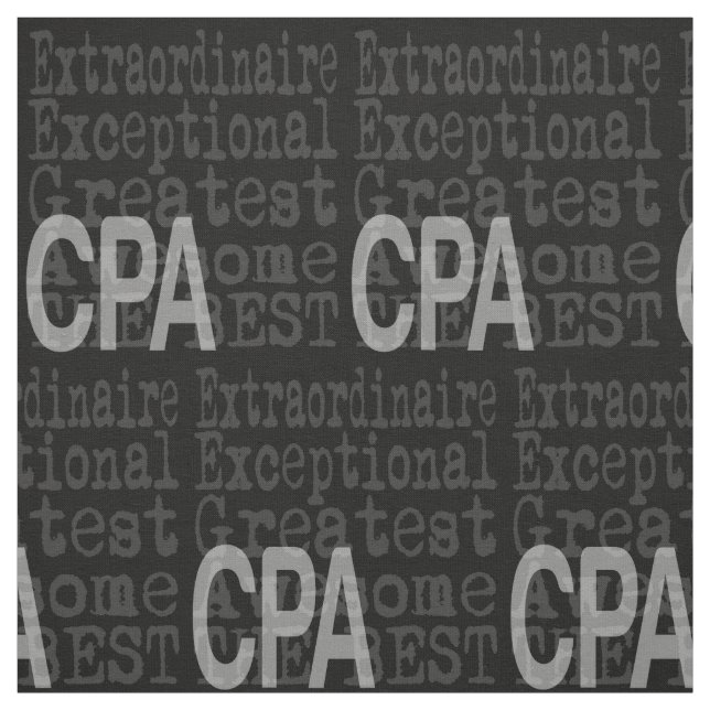 CPA Extraordinaire Tyg (Provkarta)