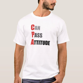 CPA: Kan passera inställning T Shirt