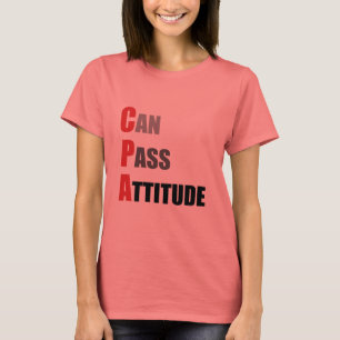 CPA: Kan passera inställning T-shirt