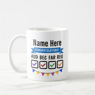 CPA-proven present certifierad revisor Licens Kaffemugg