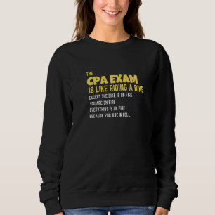 CPA-provet är som att cykla revisor T Shirt