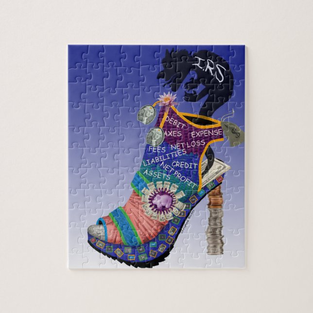 CPA-pussel Pussel (Vertikal)