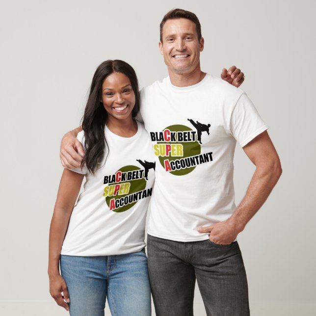 CPA: Räkenskapsförare i Black Bälte Tee Shirt (Unisex)