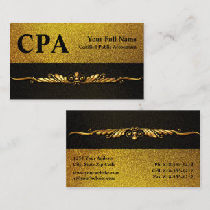 CPA Revisor Certifierade Redovisningsekonomer Visitkort