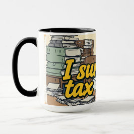 CPA Tax Season Survival Coffee Loading Mugg