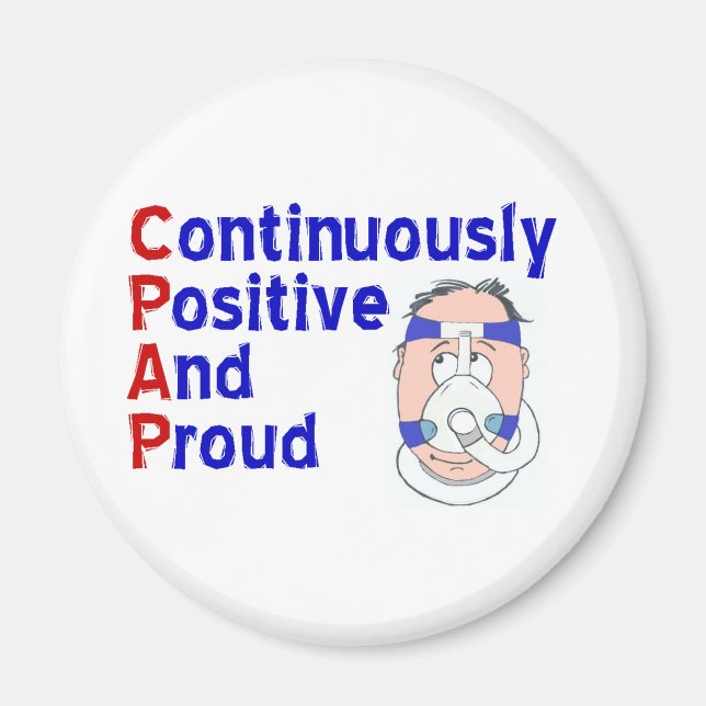 CPAP-användare Magnet (Framsidan)