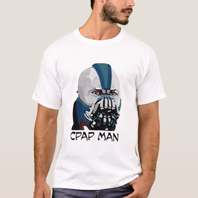 CPAP Man T Shirt (Framsida)