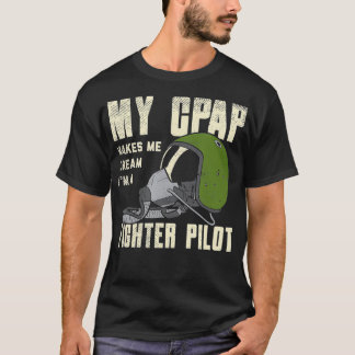 CPAP som en stridsmätare lustig Gift T Shirt
