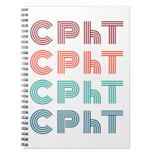 CPhT Auktoriserad Pharmacy Technician Pharma Tech Anteckningsbok