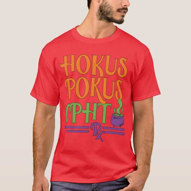 CPhT Halloween-familj T Shirt (Framsida)