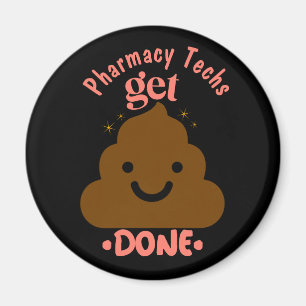 CPhT Pharmacy Technician Emoji Magnet