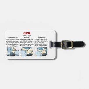 CPR - Bagagemärkre (bekläda) Bagagebricka