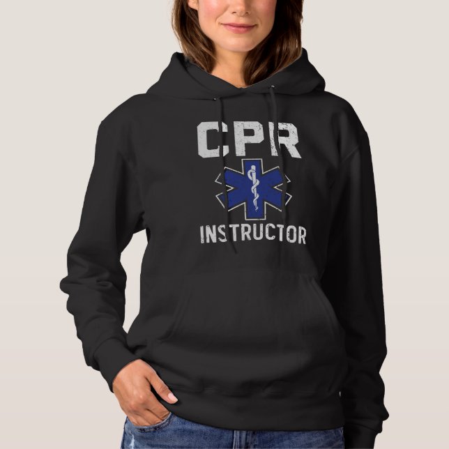CPR Instructor Healthcare Worker EMT Paramedic 1 T Shirt (Framsida)
