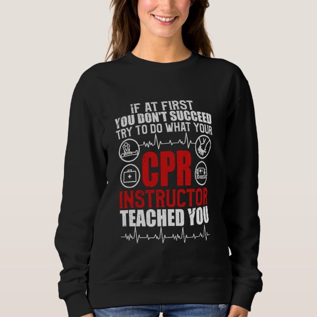 CPR-instruktör T Shirt (Framsida)