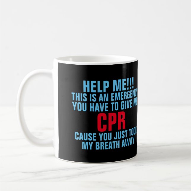...CPR... KAFFEMUGG (Vänster)
