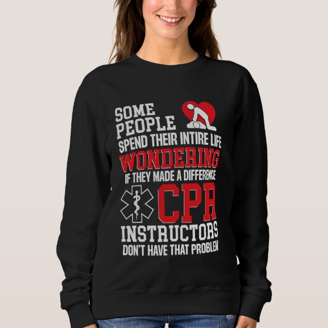 CPR Manikin Breathing Barrier CPR Pocket Mask CPR T Shirt (Framsida)