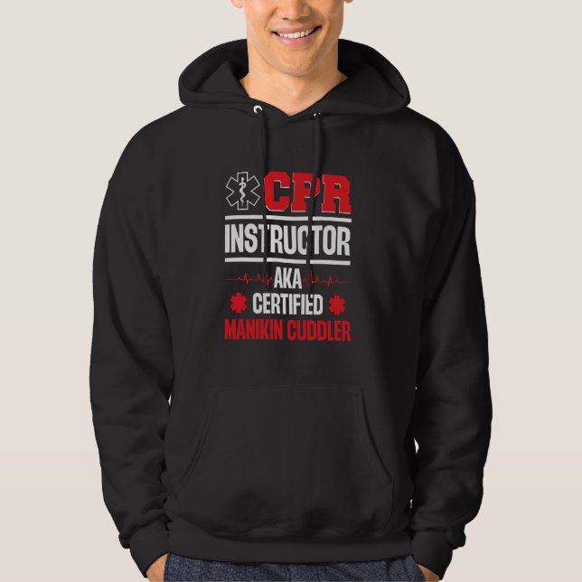 CPR Manikin CPR - Breathing Barrier Pocket Mask CP Hoodie (Framsida)