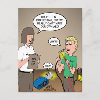 CPR-utbildning Vykort