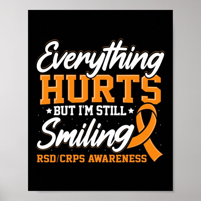 CPS Complex Regional Pain Syndrome Awareness Nove Poster (Framsidan)