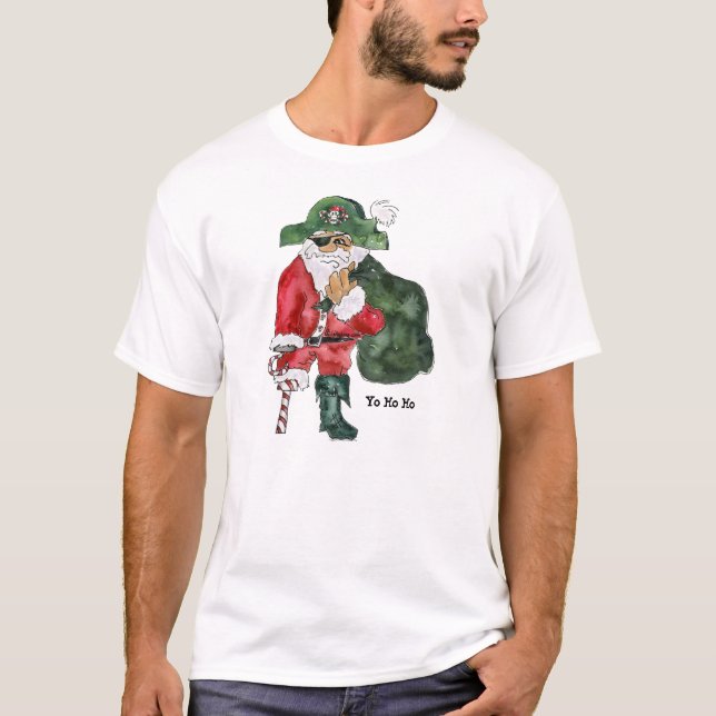 Cptn. Vresiga Kringle - nordpolenpirat Tee (Framsida)