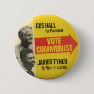 CPUSA-val 1976 - Gus Hall/Jarvis Tyner knäppas Knapp