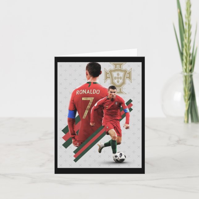 Cr7 4 Sticker Kort (Framsida)