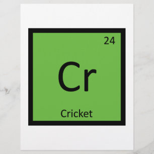 Cr - Cricket Sportkemi Periodiska Systemet
