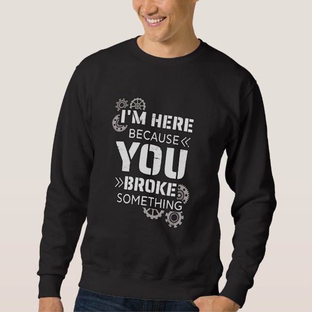 Cr för Craftsmekanik Cr Lång Ärmad Tröja (Framsida)