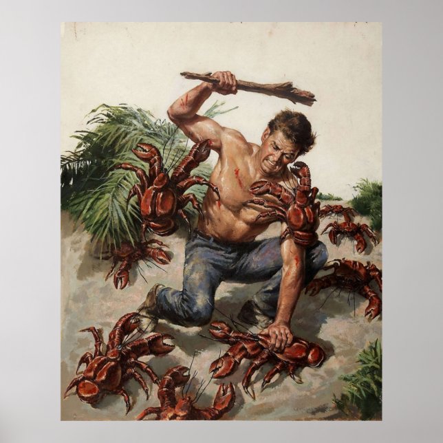 Crab-attack Poster (Framsidan)