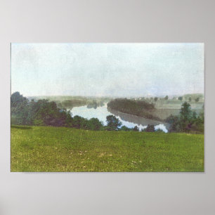 Crab Backe Parkerford PA SchuylDöda River Poster