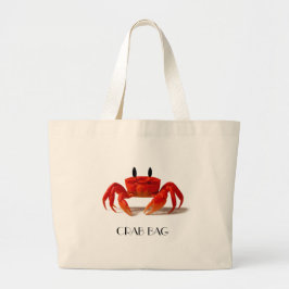 Crab Bag - stillastående Kusten Studio - Expressin Jumbo Tygkasse