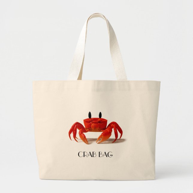 Crab Bag - stillastående Kusten Studio - Expressin Jumbo Tygkasse (Framsidan)