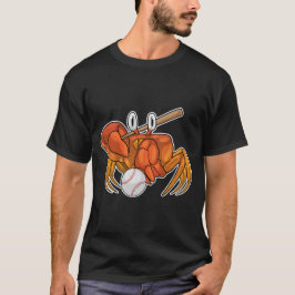 Crab Baseball fladdermus Baseball T Shirt