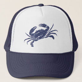Crab Blue White Seafood Keps