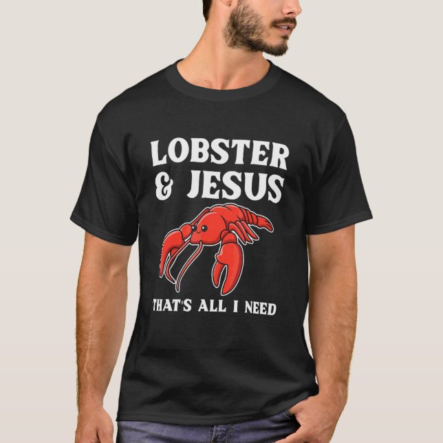 Crab Boil Seafood For A Lobster T Shirt (Framsida)