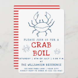 Crab Boil | Sommarpartiets inbjudan