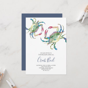 Crab Boil Summer Party-inbjudan