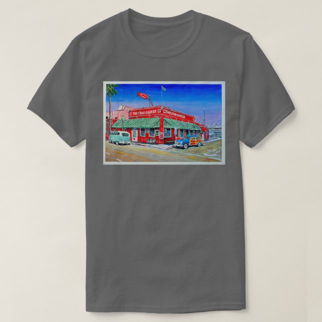 Crab Cooker Newport Beach 1 T Shirt (Design framsida)