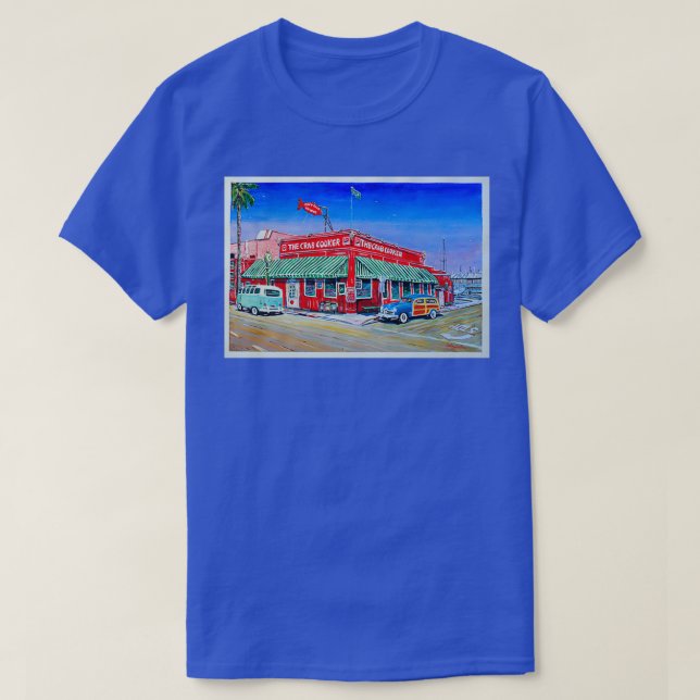 Crab Cooker Newport Beach T Shirt (Design framsida)