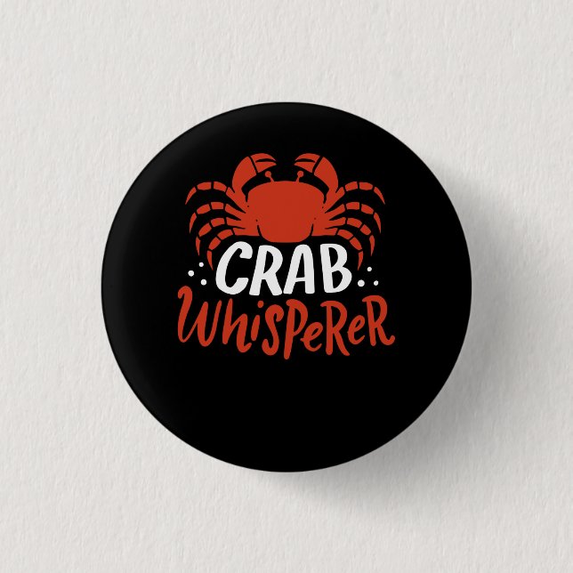 Crab - Crab Whisperer Knapp (Framsida)