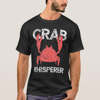Crab Crabbing Fishing Vintage T Shirt